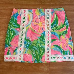 COPY - Lilly Pulitzer floral skort